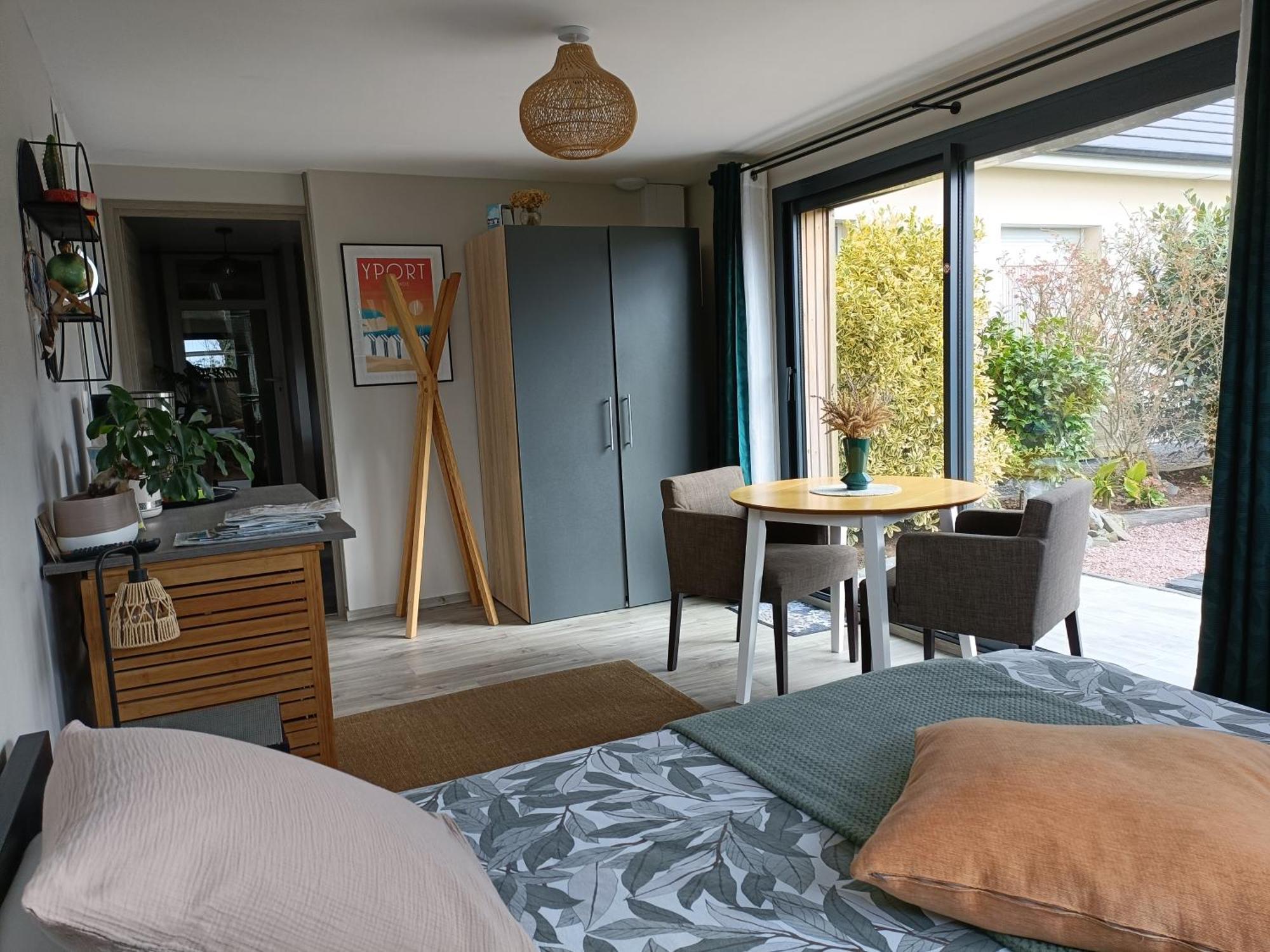Gîte Le Cottage de l'Albâtre Agréable Tiny House Vattetot-sur-Mer Exterior foto
