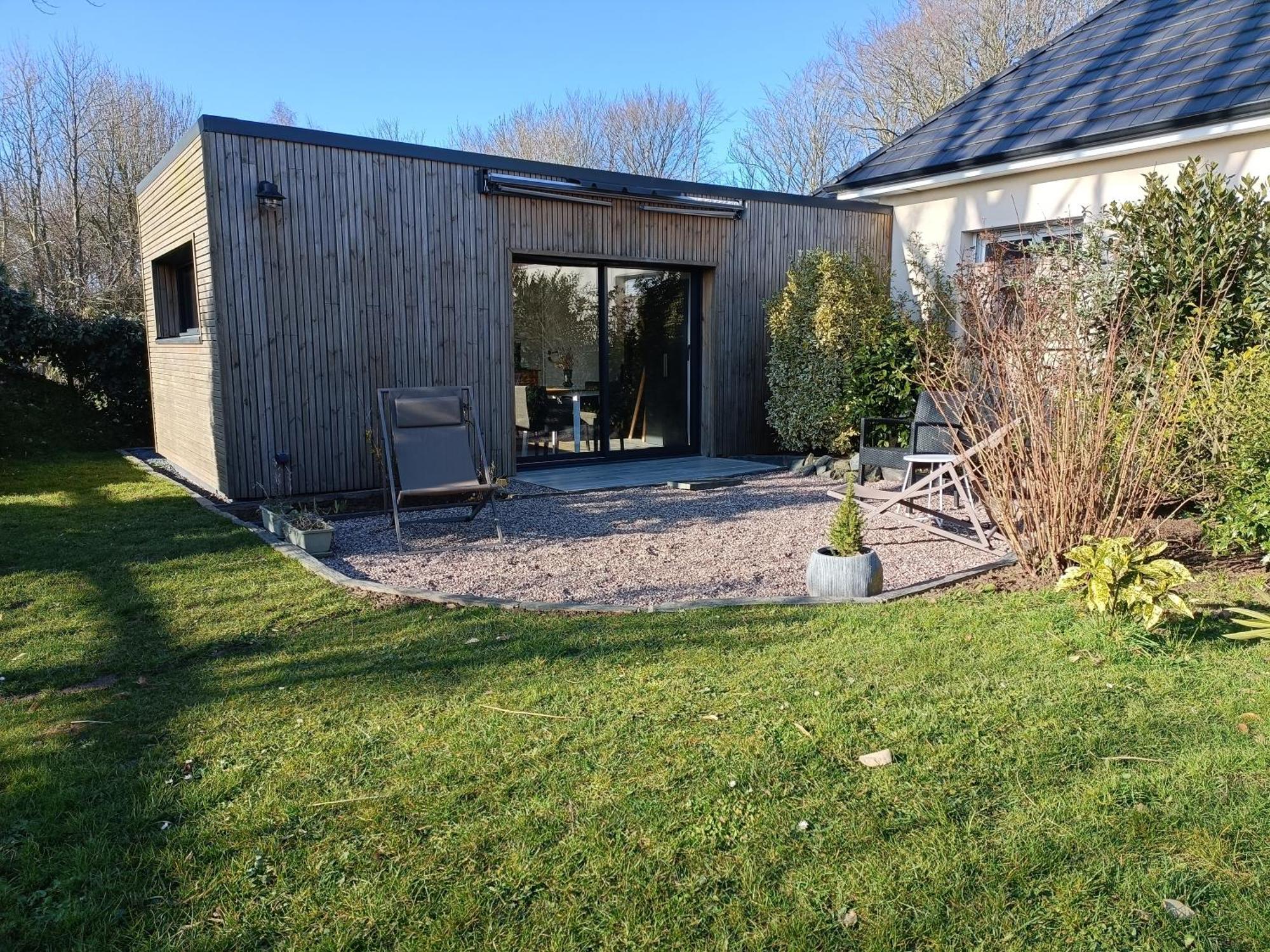 Gîte Le Cottage de l'Albâtre Agréable Tiny House Vattetot-sur-Mer Exterior foto