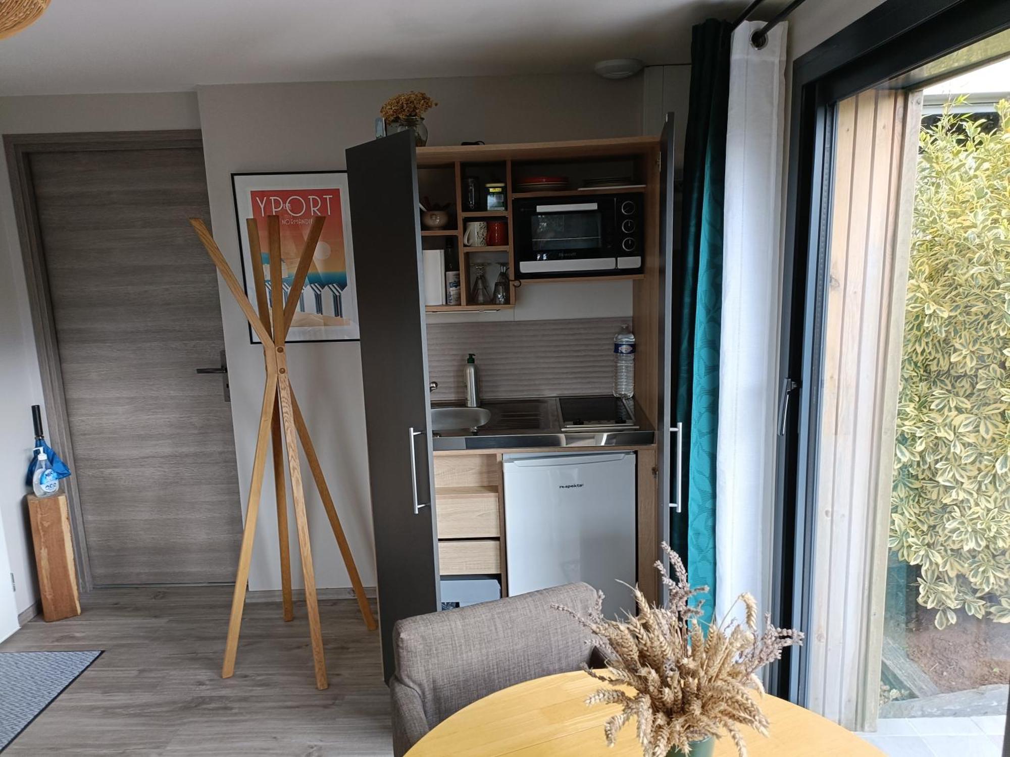 Gîte Le Cottage de l'Albâtre Agréable Tiny House Vattetot-sur-Mer Exterior foto
